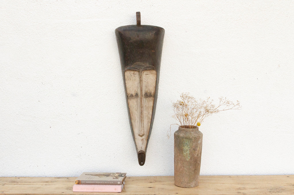 Monumental Fang Mask, Ceremonial & Striking