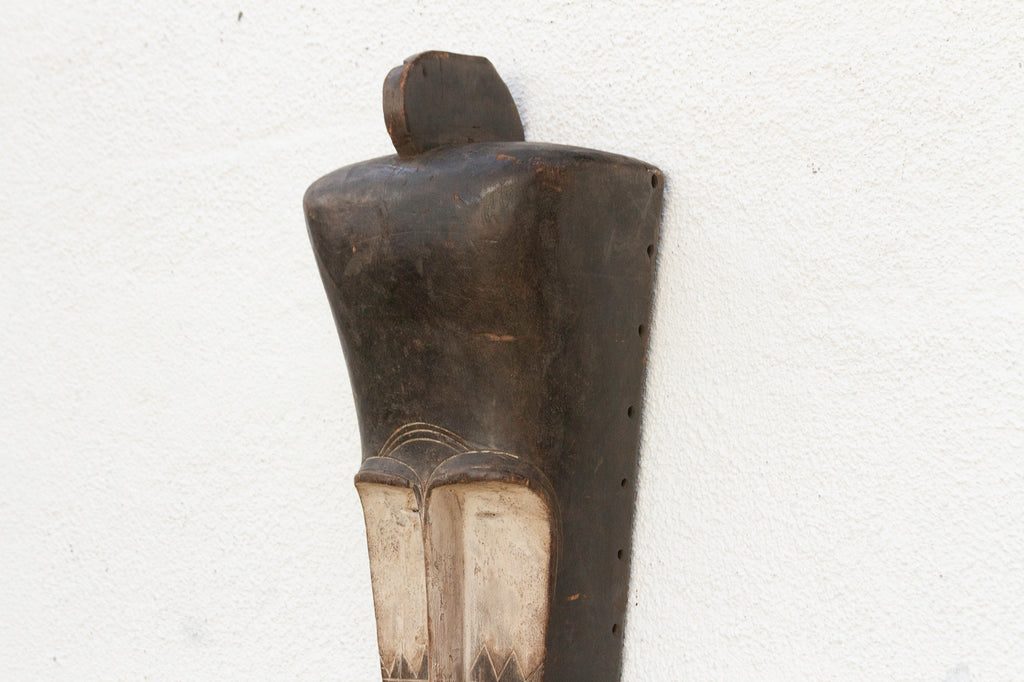 Monumental Fang Mask, Ceremonial & Striking