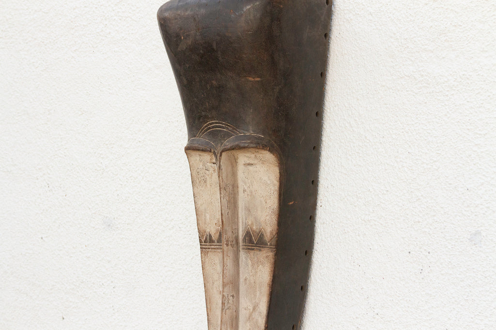 Monumental Fang Mask, Ceremonial & Striking