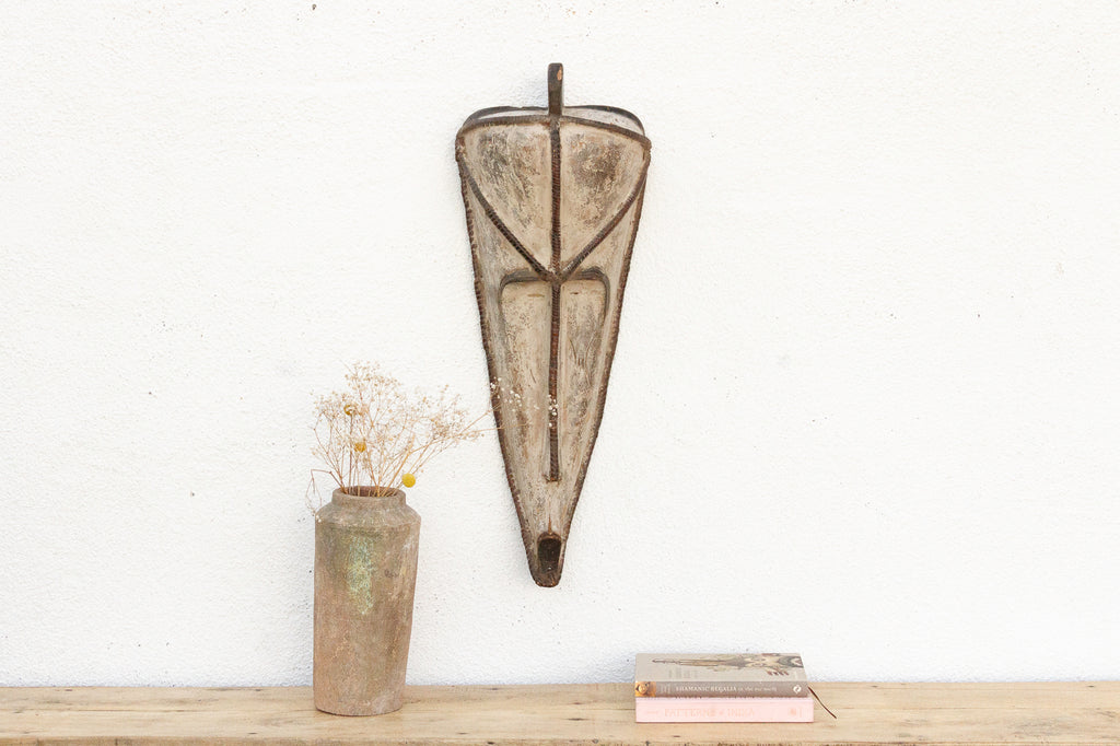 Authentic Large Fang Mask with Ritual Ropework