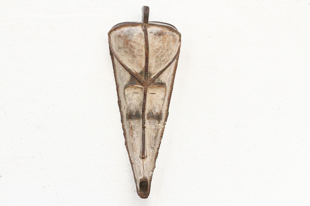 Soul of the Forest, Antique African Fang Wall Art Mask