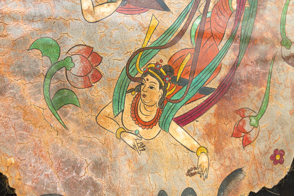 Framed Vintage Botanical Plaster Art