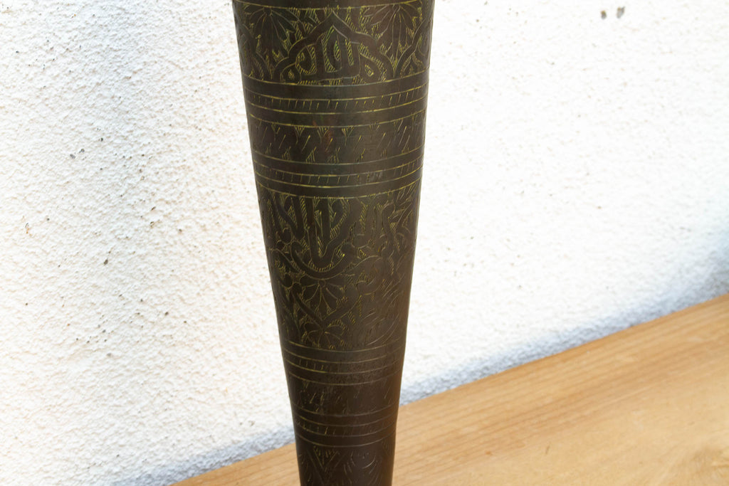 Antique Scholar's Verdigris Bronze Vessel (Trade)