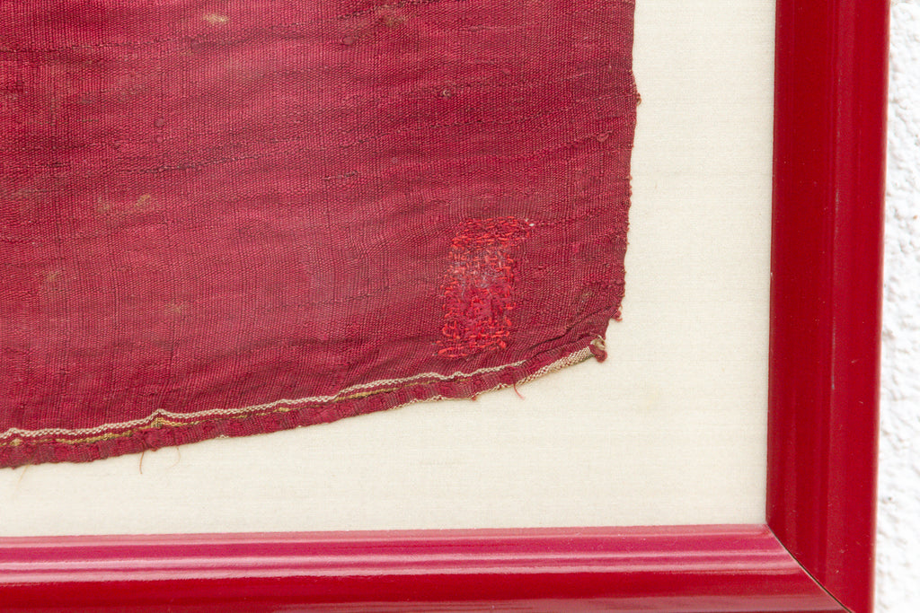 Fine Handwoven Andean Framed Textile Panel