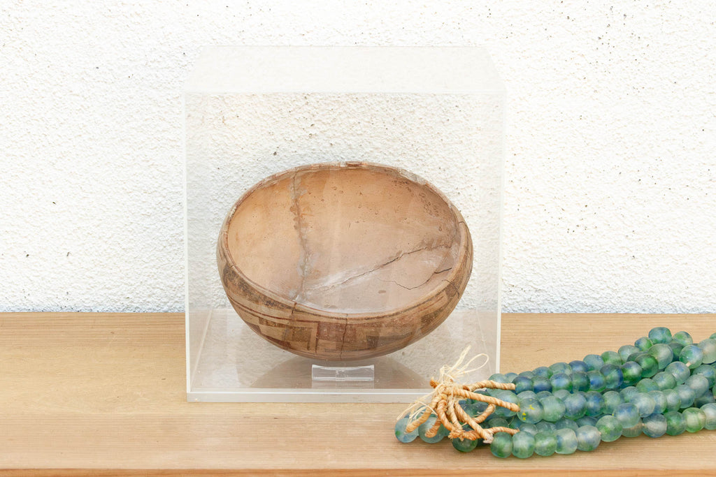 Ancient Pre-Columbian Encased Terracotta Bowl (Trade)