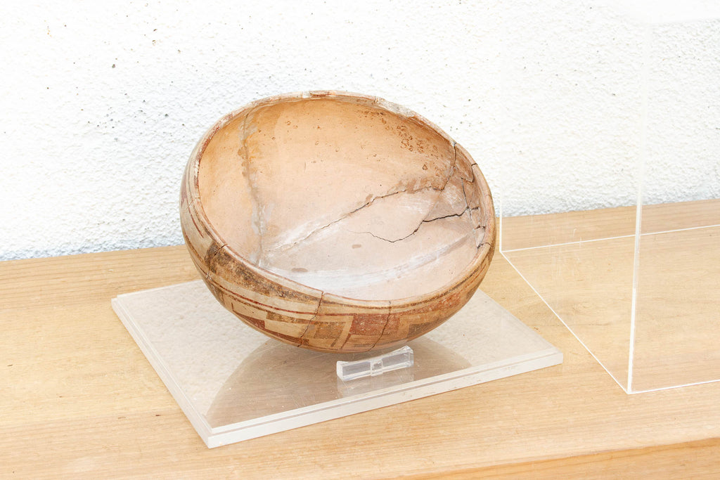 Ancient Pre-Columbian Encased Terracotta Bowl (Trade)