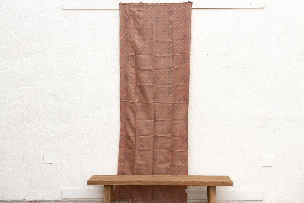 Boho Luxe Silk Kantha Reversible Throw