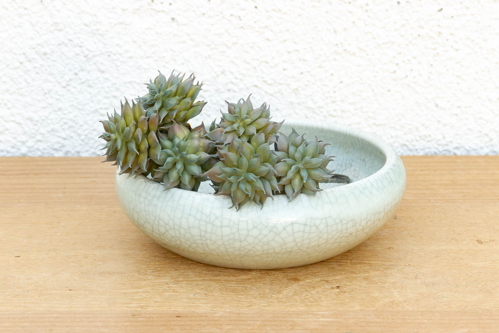 Vintage Ice-Crack Celadon Bowl