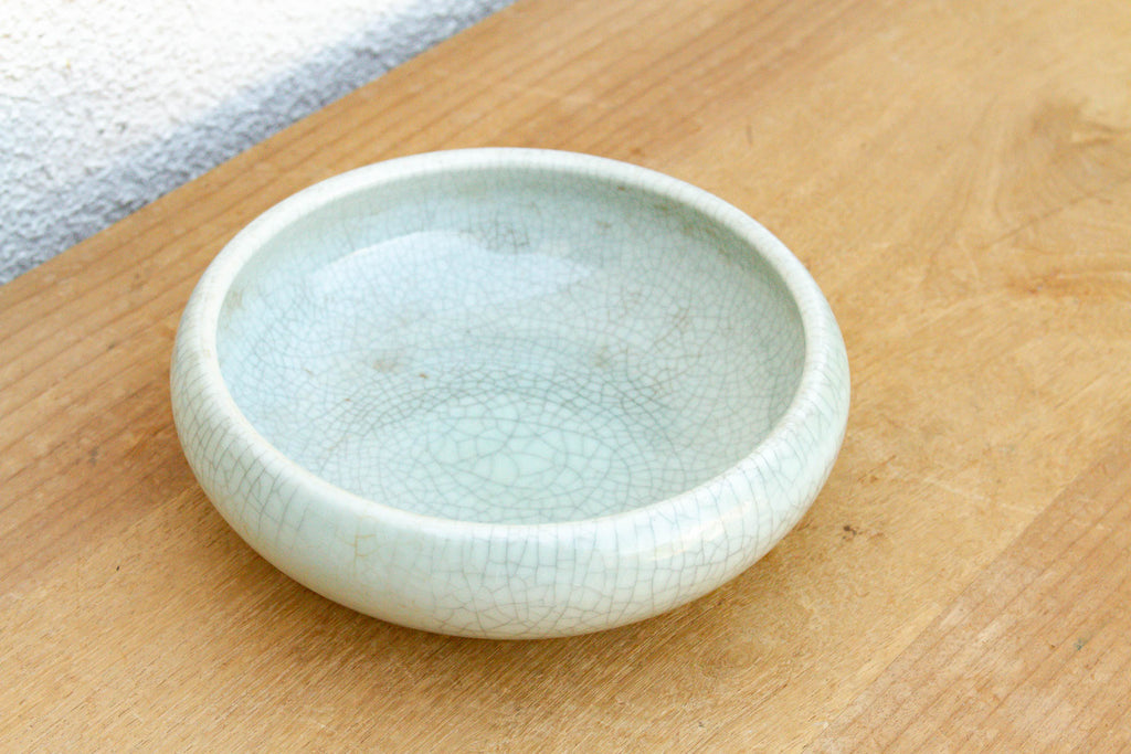 Vintage Ice-Crack Celadon Bowl