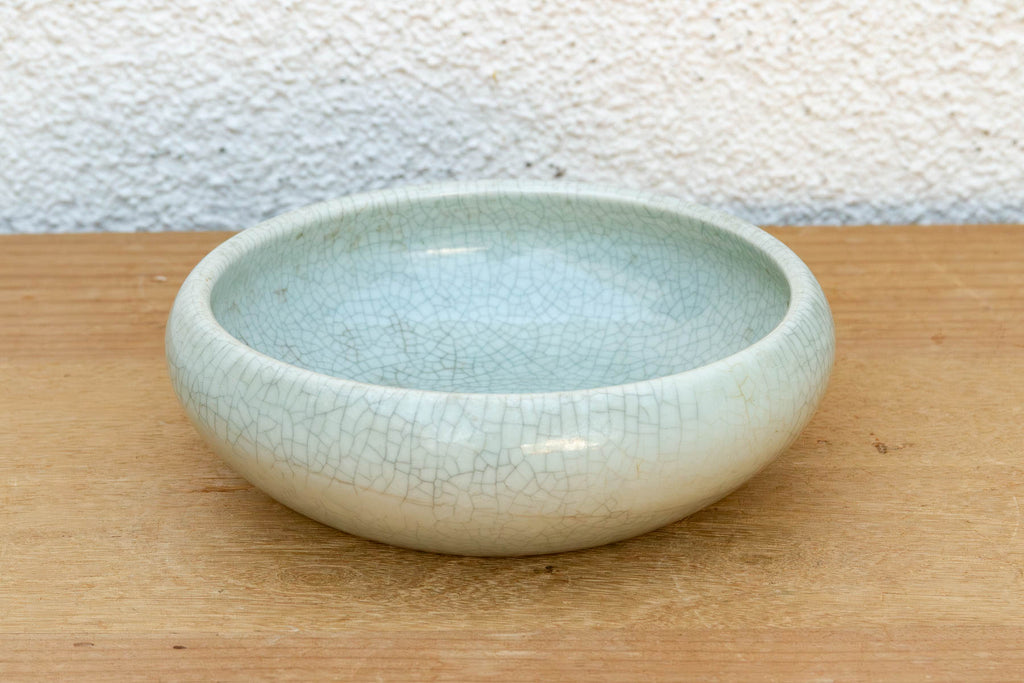 Vintage Ice-Crack Celadon Bowl