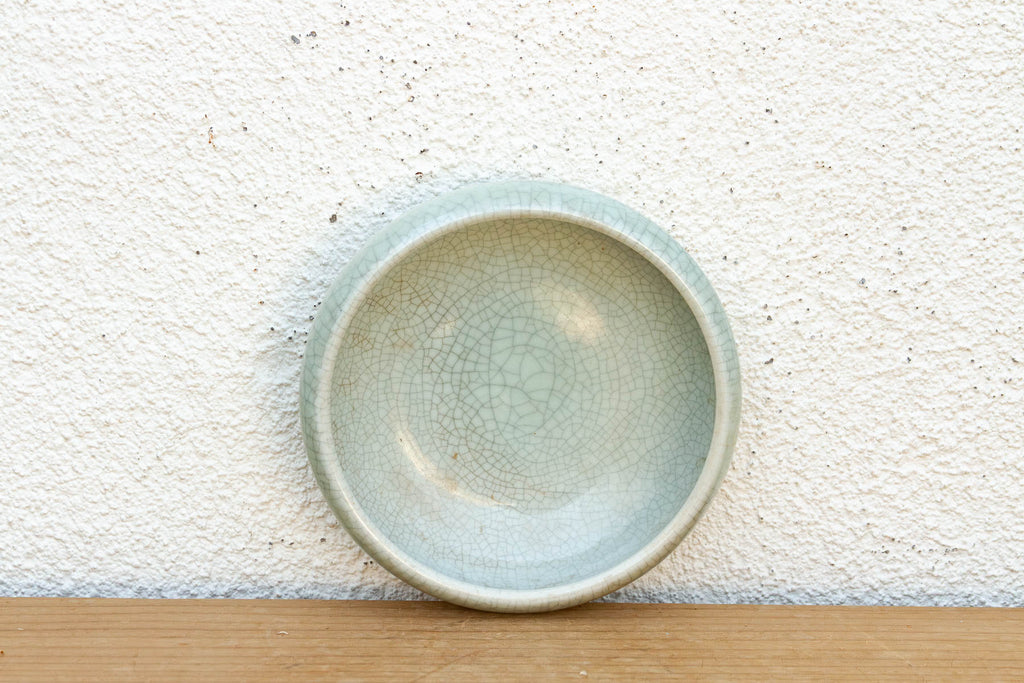 Vintage Ice-Crack Celadon Bowl