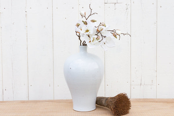 Elegant White Porcelain Jar