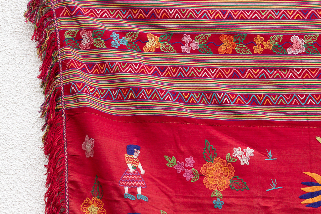 Antique Guatemalan Highlands Ceremonial Textile