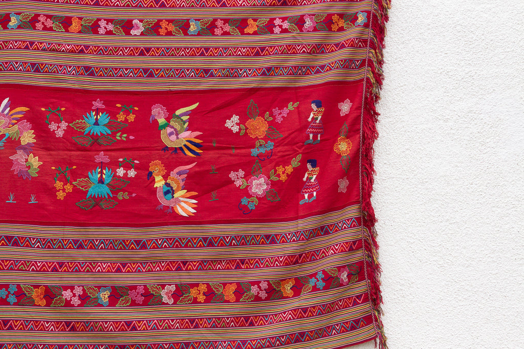 Antique Guatemalan Highlands Ceremonial Textile