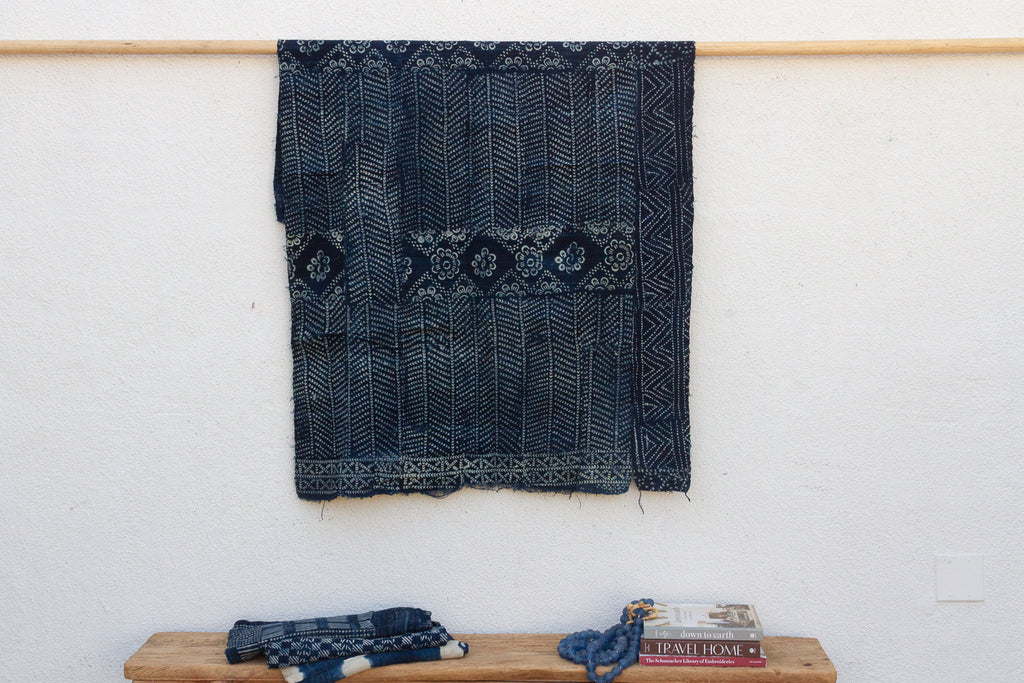 Rosette Mandala Mud Cloth Throw