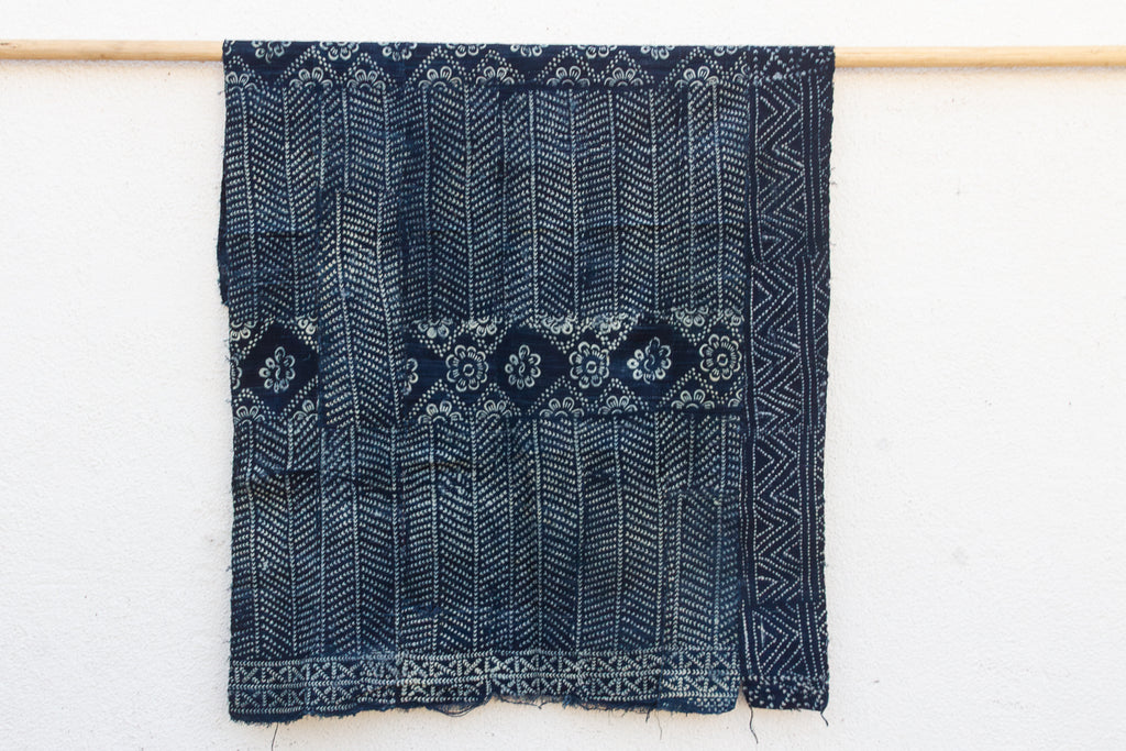 Rosette Mandala Mud Cloth Throw