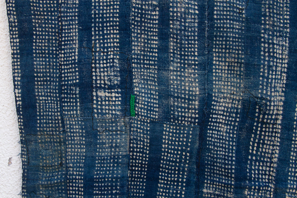 Nomad's Loom Indigo Mud Cloth Throw