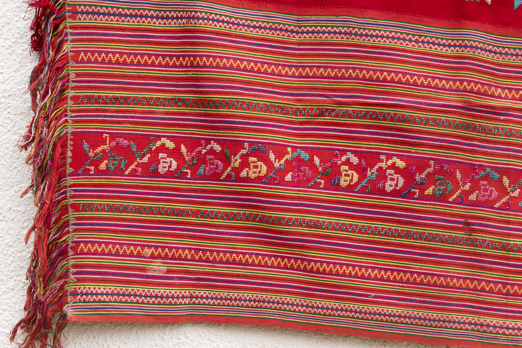 Antique Timor Tribe Figural Blanket
