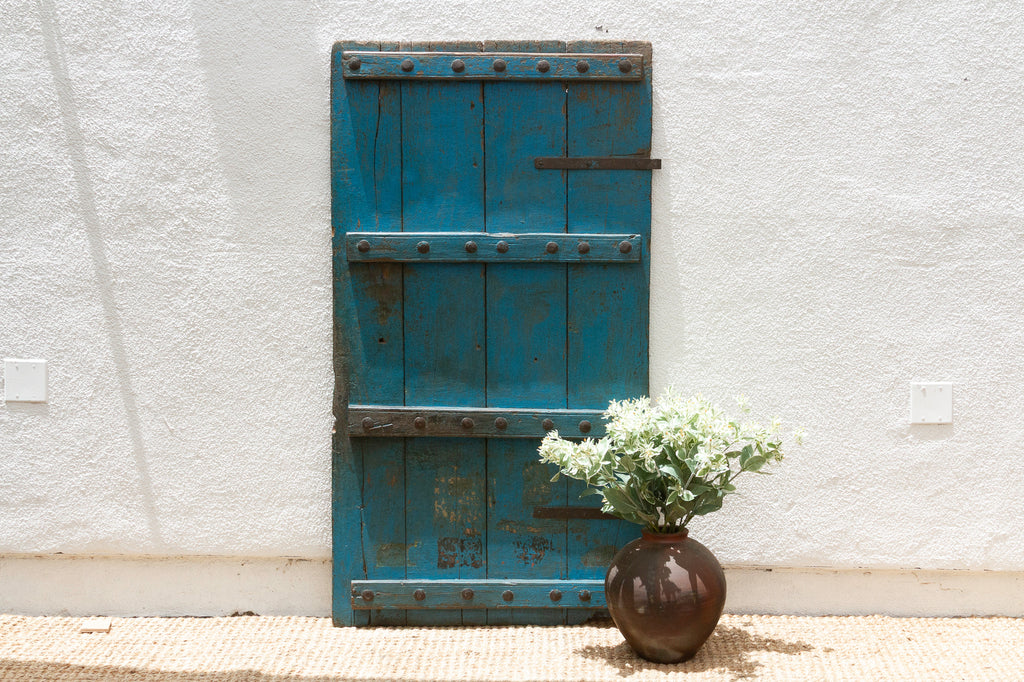 The Blue City Gate, Antique Jodhpur Blue Door