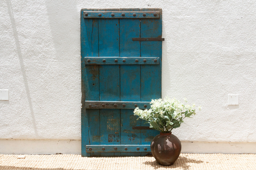 The Blue City Gate, Antique Jodhpur Blue Door
