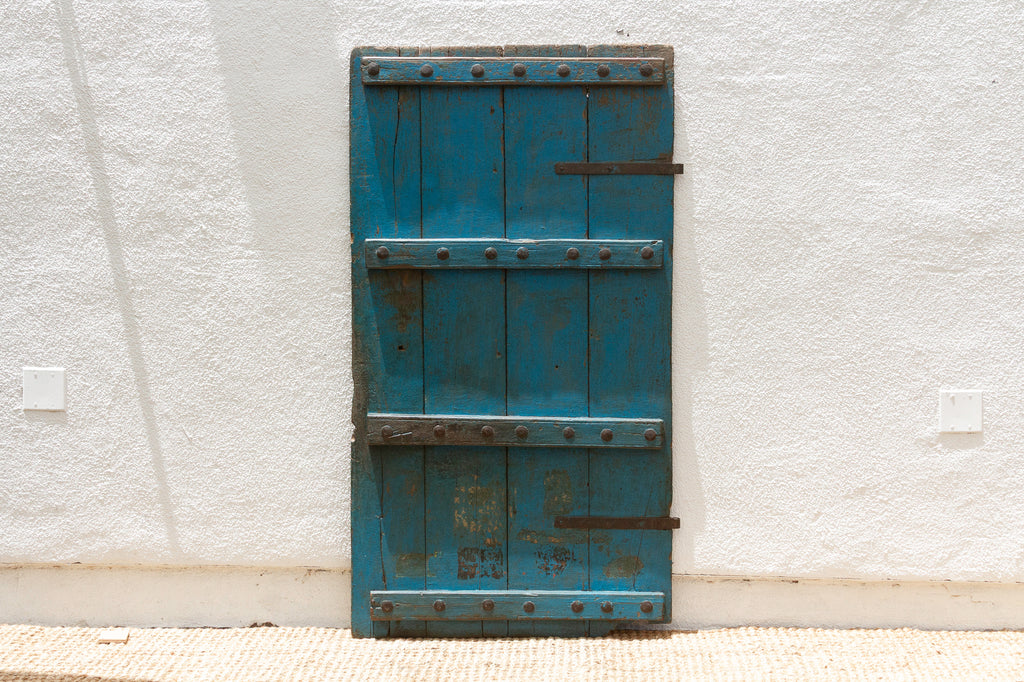 The Blue City Gate, Antique Jodhpur Blue Door