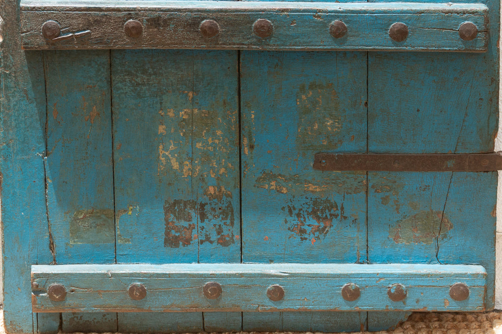 The Blue City Gate, Antique Jodhpur Blue Door