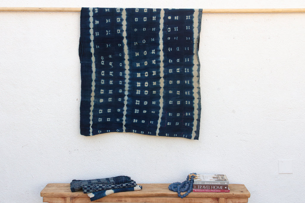 Imopti Market Indigo Mud Cloth Throw