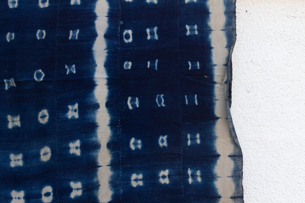 Imopti Market Indigo Mud Cloth Throw