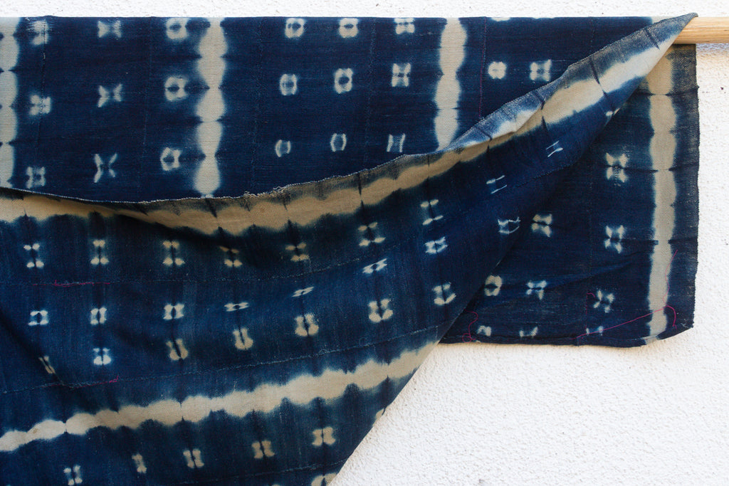 Imopti Market Indigo Mud Cloth Throw