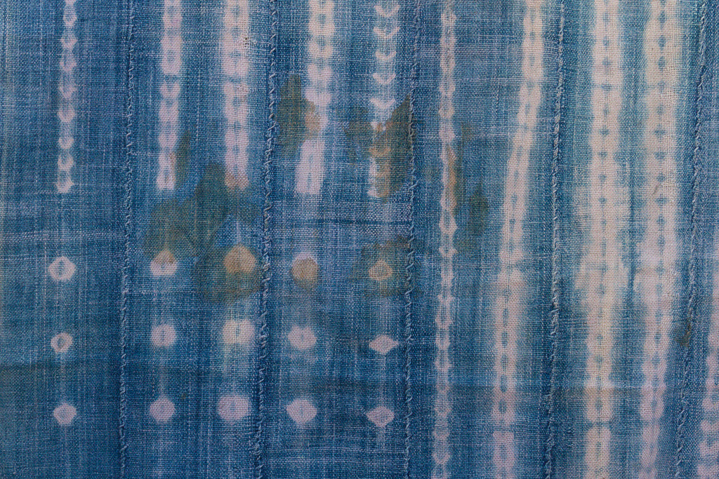 Timbuktu Dusk Indigo Mud Cloth Throw