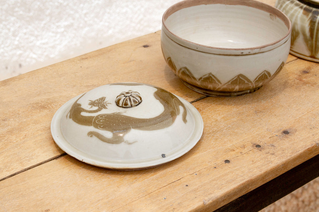 Pair of Imperial Asian Porcelain Lidded jars