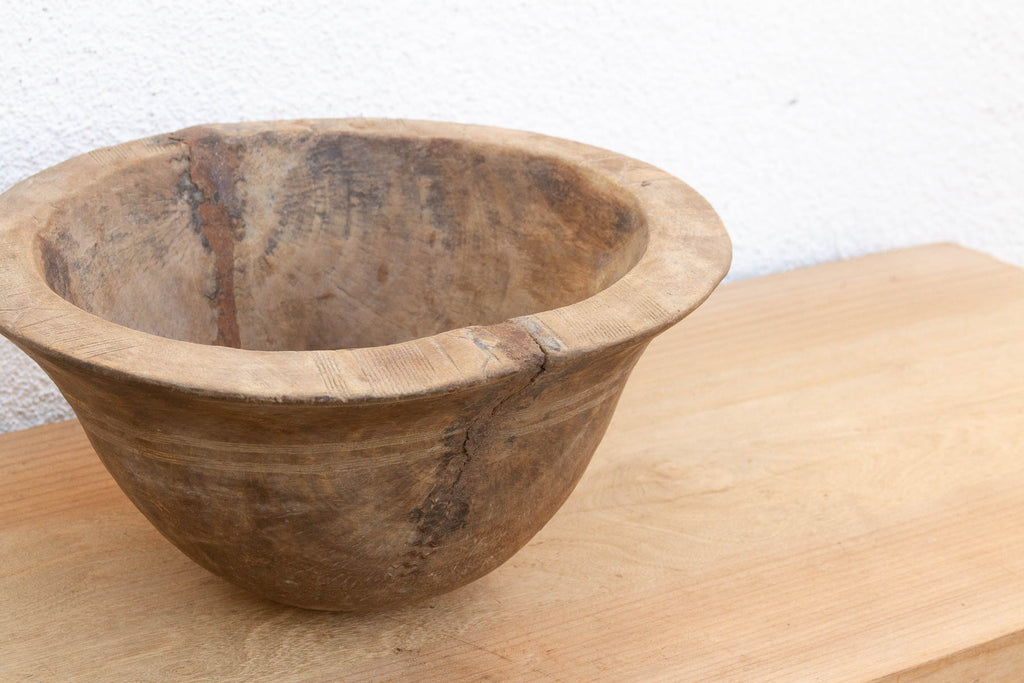 Wabi Sabi African Wood Bowl