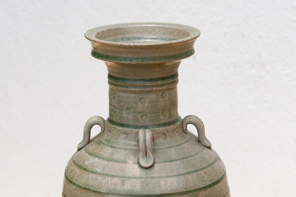 Song Dynasty Style Celadon Glazed Vase