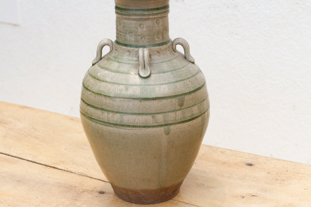 Song Dynasty Style Celadon Glazed Vase