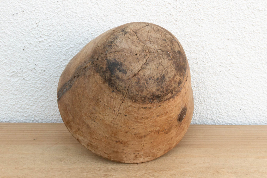 Original Bleached Wood African Vessel