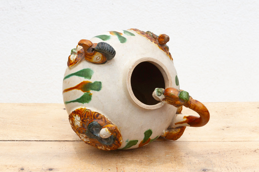 Vintage Tang Dynasty Style Sancai Jug