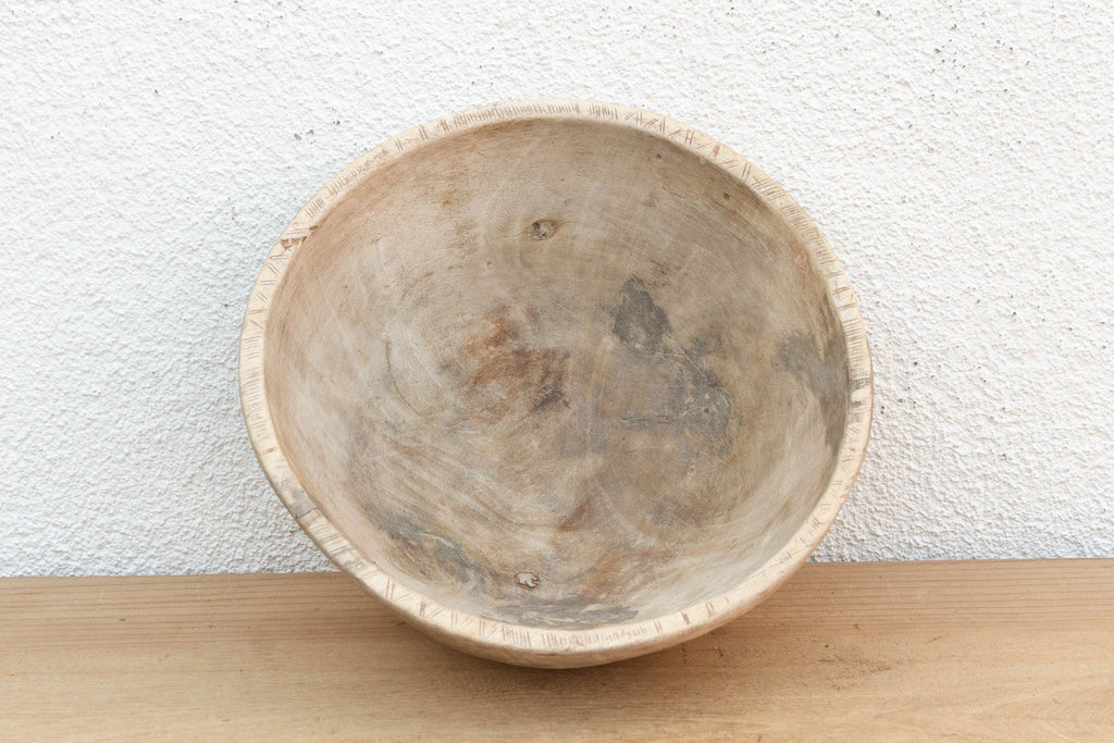 Handhewn African Root Bowl