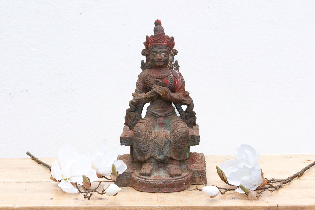 Himalayan Enlightenment, Metal Buddha Figure