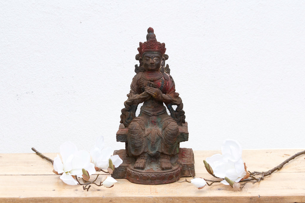 Himalayan Enlightenment, Metal Buddha Figure