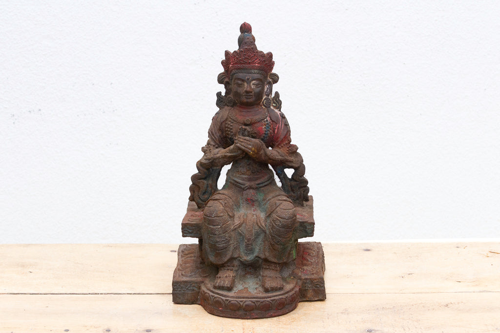 Himalayan Enlightenment, Metal Buddha Figure