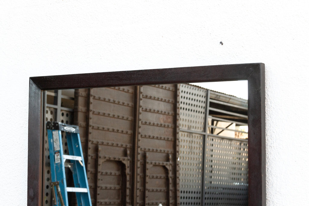 Large Elegant Vintage Rosewood Mirror