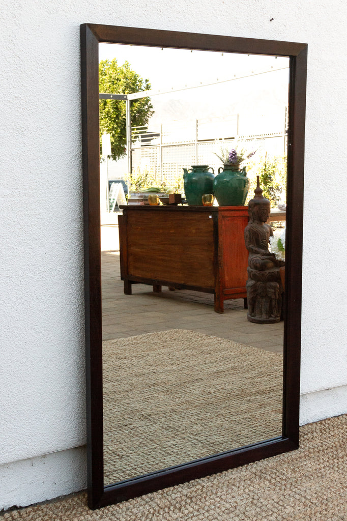 Large Elegant Vintage Rosewood Mirror