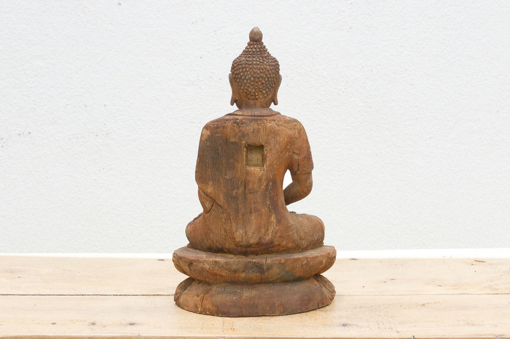 Finely Carved Meditative Buddha Statue