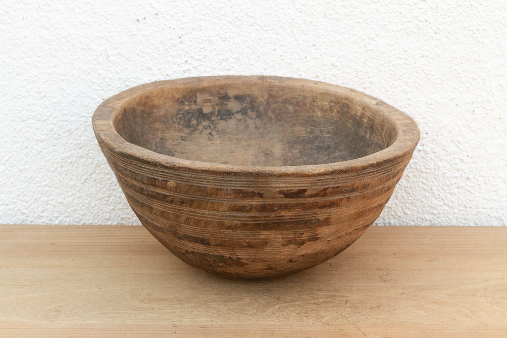 Sculptural African Hardwood Bowl