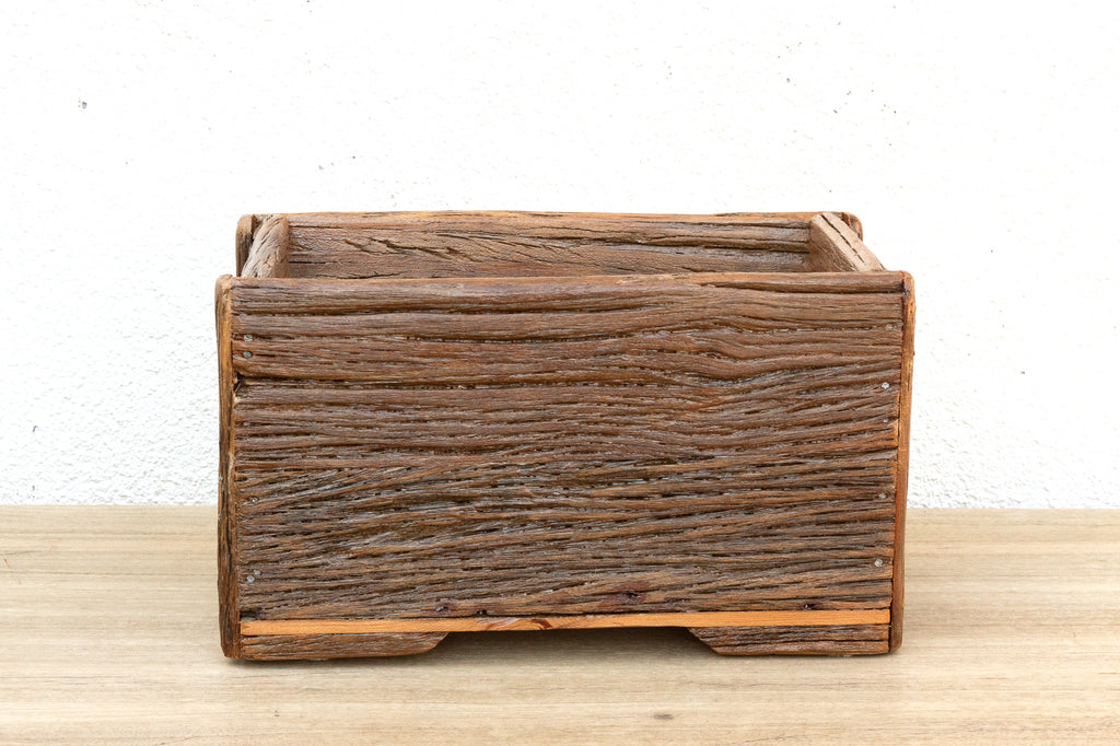 Rustic Tree Planter Box Rustic Charm, Reclaimed Wood Planter Box– DE-COR | Globally Inspired