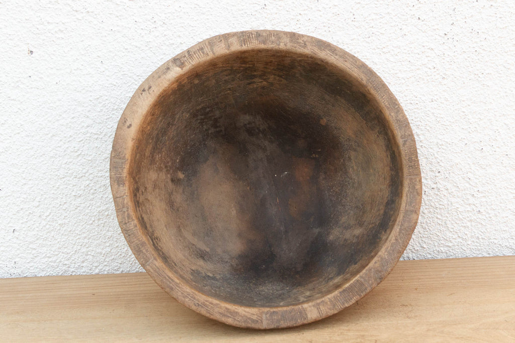 Sculptural African Hardwood Bowl