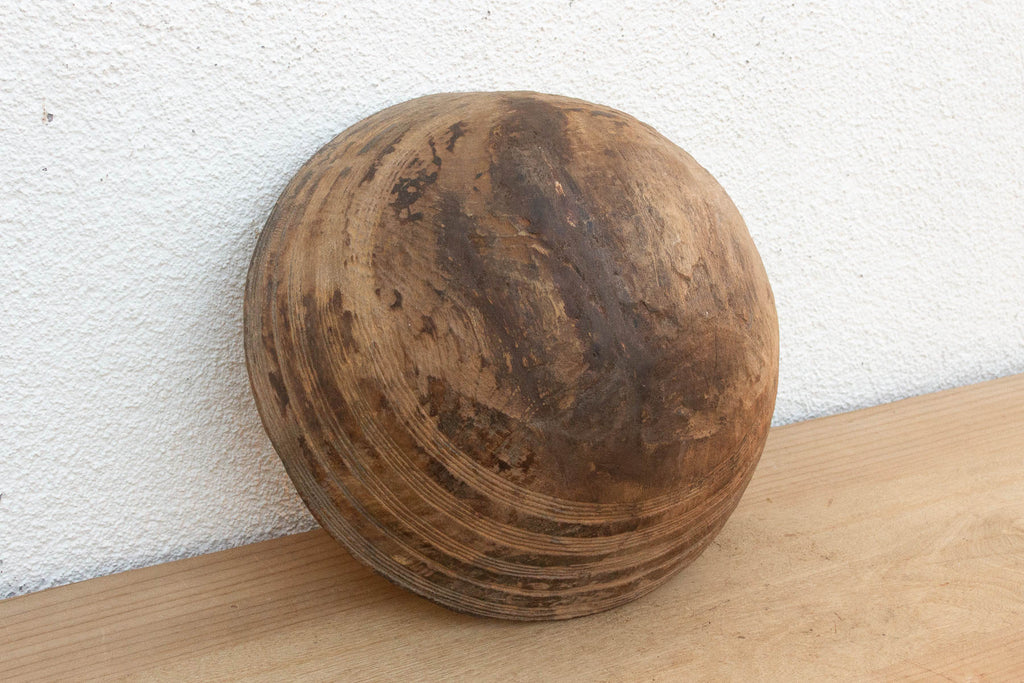 Sculptural African Hardwood Bowl