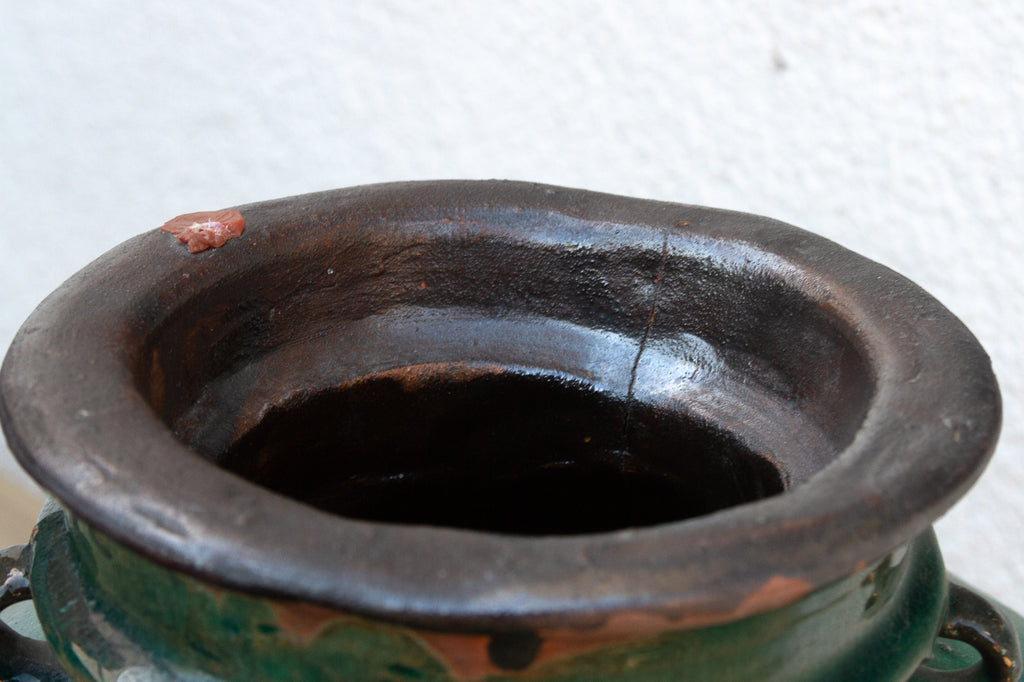 Antique Chinese Green Glazed Jug