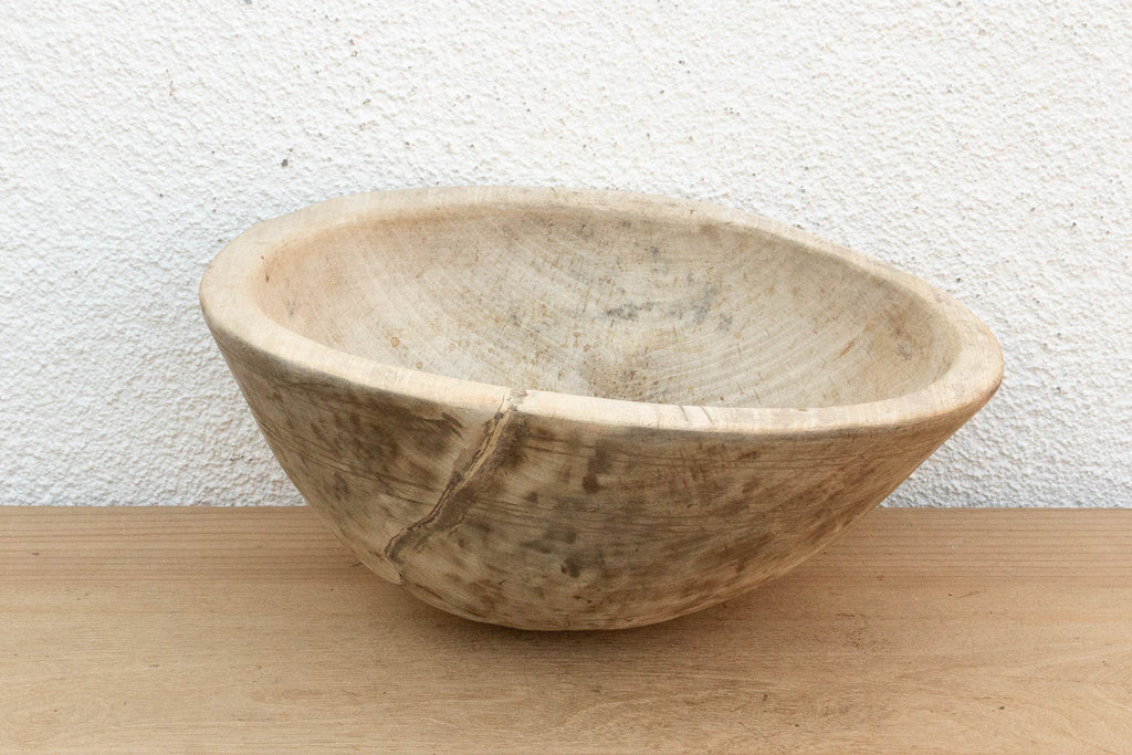 African Kitchen Bowl w/Light Finish