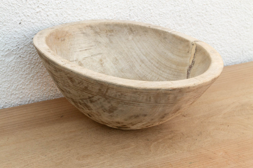 African Kitchen Bowl w/Light Finish